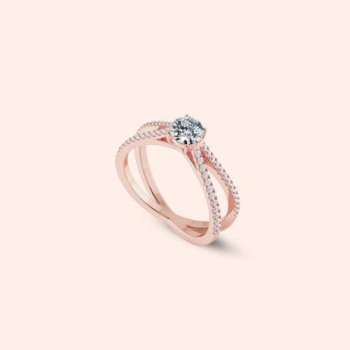 Ripple Rose Ring